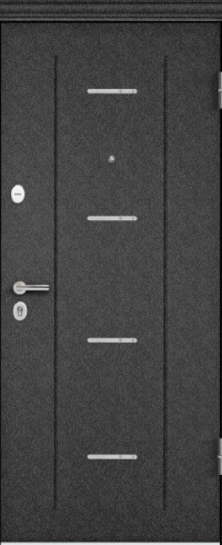 Входные двери  Torex DELTA PRO MP ЧЕРНЫЙ ШЕЛК / ПВХ ДУБ ЯНТАРЬ ГОРИЗОНТ